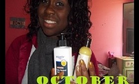 October Favorites 2012