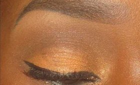 Makeup tutorial | Orangie Golden Bling feat. Bh cosmetics