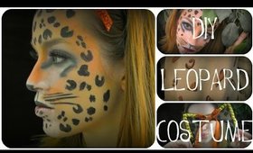 DIY Leopard Costume & Makeup!! #HarvestHacks | Loveli Channel