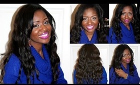 Luscious Hair By AJ Malaysian Wavy Initial Hair Review