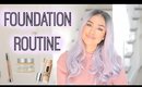Matte & Flawless Foundation Routine for Oily Skin| Dulce Candy