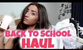 BACK TO SCHOOL HAUL!