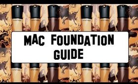 M.A.C Foundation Guide