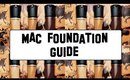 M.A.C Foundation Guide