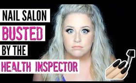 Nail Salon BUSTED by the Health Inspector | STORYTIME