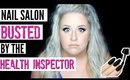 Nail Salon BUSTED by the Health Inspector | STORYTIME