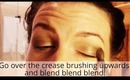 My Eyeshadow & Hair Curling Routine