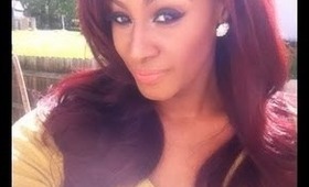 DIY......How I Got My Red/Burgundy Hair Color: RED HEADS STAND UP!