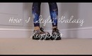 How I Style: Galaxy Leggings | sunbeamsjess