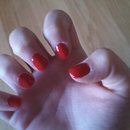 Fall Red Nails