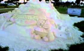 Clearwater Beach Sand Sculpture - Sept 18,2011