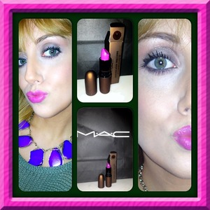 I love this lipstick from MAC's Temperature Rising Collection. It's called 'Feel My Pulse'