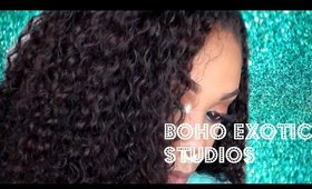 BOHO EXOTIC STUDIOS CATWALK CURL REVIEW/ DEMO