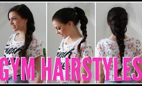 3 Treningsfrisyrer! | 3 Hairstyles for the gym | www.stina.blogg.no