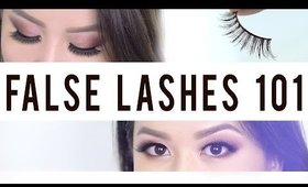 False Lashes 101 | How to Master The Art of Lashes | ANN LE