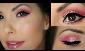 Valentine's Day Makeup | PINK | Full Face Tutorial