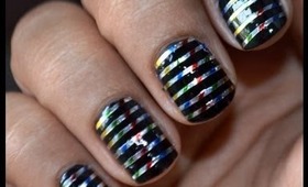 Striping tape nail art tutorial for beginners easy how to do nail art striping tape tutorial video