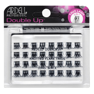 Double Up Trio Individuals Knotted Long Black