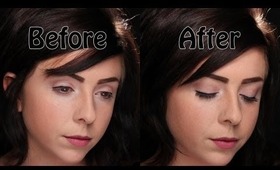 False lashes Using Mascara!