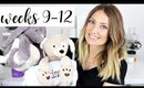 Doppler, Nausea & New Products: Twin Pregnancy Vlog Weeks 9-12 | Kendra Atkins