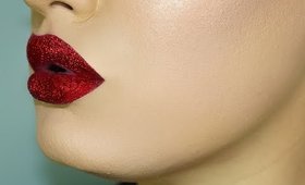 How To: Glitter Lips | MakeupbyDG