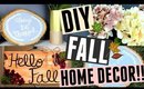 DIY FALL HOME/ROOM DECOR!! 3 Easy & Affordable Ideas!!