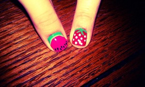 strawberry & watermelon