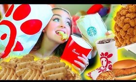 EPIC CHICK-FIL-A MUKBANG!! My FIRST Mukbang EVER (Spilling some tea☕️)