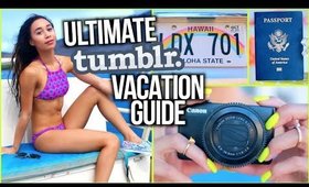What To Pack On Vacation! Airplane Essentials/Tips + Outfits!