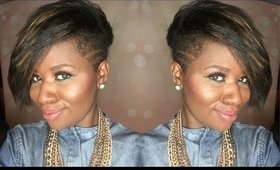Natural Hair Tapered Haircut with Shaved Sides| Beautylynk.com Review