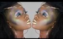 Mermaid Inspired Halloween Makeup Demonostration|Editorial Fashion Makeup: Beautylynk