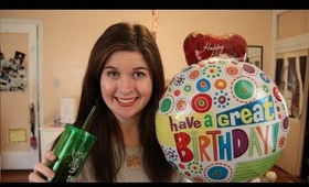 Tea Vlog! It's my 17th Birthday! and mini Birthday Haul! 02/15/2013