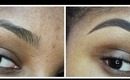 How to : Anastasia Beverly Hills Dip Brow pomade- Dark Brown - Sharp/natural looking brow tutorial