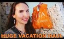 HUGE Cruelty Free Vacation Haul | Ulta, Walgreens, Clothing and more!
