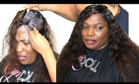 Sew in no leave out! Full sew in lace closure! WAS IT TOO TIGHT?!!? Mayvenn Hair?!