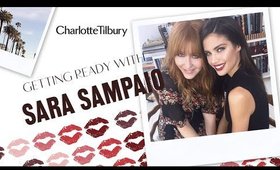 Red Carpet Makeup Tutorial with Sara Sampaio | Charlotte Tilbury