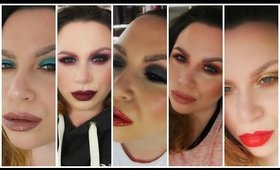 5 Looks 1 Palette | Urban Decay Alice Through The Looking Glass