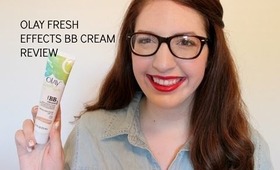 Olay Fresh Effects BB Cream Review | sarahbeyeavlogs
