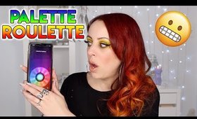 PALETTE ROULETTE IS BACK with all bright palettes this time | GlitterFallout