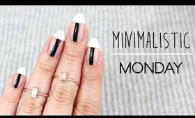 Minimalistic Monday No.8 |  Monochrome Nail Art ♡