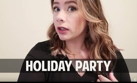 GRWM 'HOLIDAY PARTY' - vlog