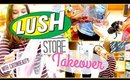 TAKING OVER THE LUSH STORE! // with Catowbeauty