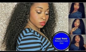 Longqi Beauty Hair AliExpress Malaysian  Deep Curly Hair Review