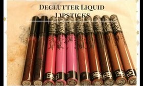 Kat Von D Liquid Lipstick Declutter