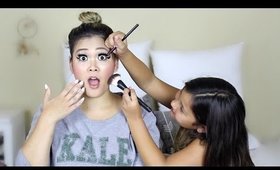 11 YEAR OLD DOES MY MAKEUP | JaaackJack