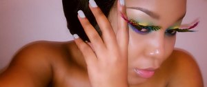 This make-up look was created with stush cosmetics and the lashes were made by me.

stushcosmetics.com