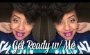 Get Ready With Me: Purple Lips & Hoodies