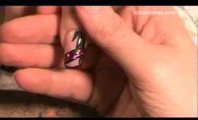 RIHANNA INSPIRED abstract foil design: robin moses nail art tutorial