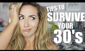 8 TIPS TO LOOKING GOOD IN YOUR 30's| FLIRTY30COLLAB | JessicaFitBeauty