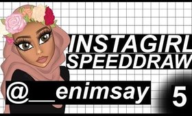 INSTAGIRL SPEEDDRAW #5 | @__enimsay